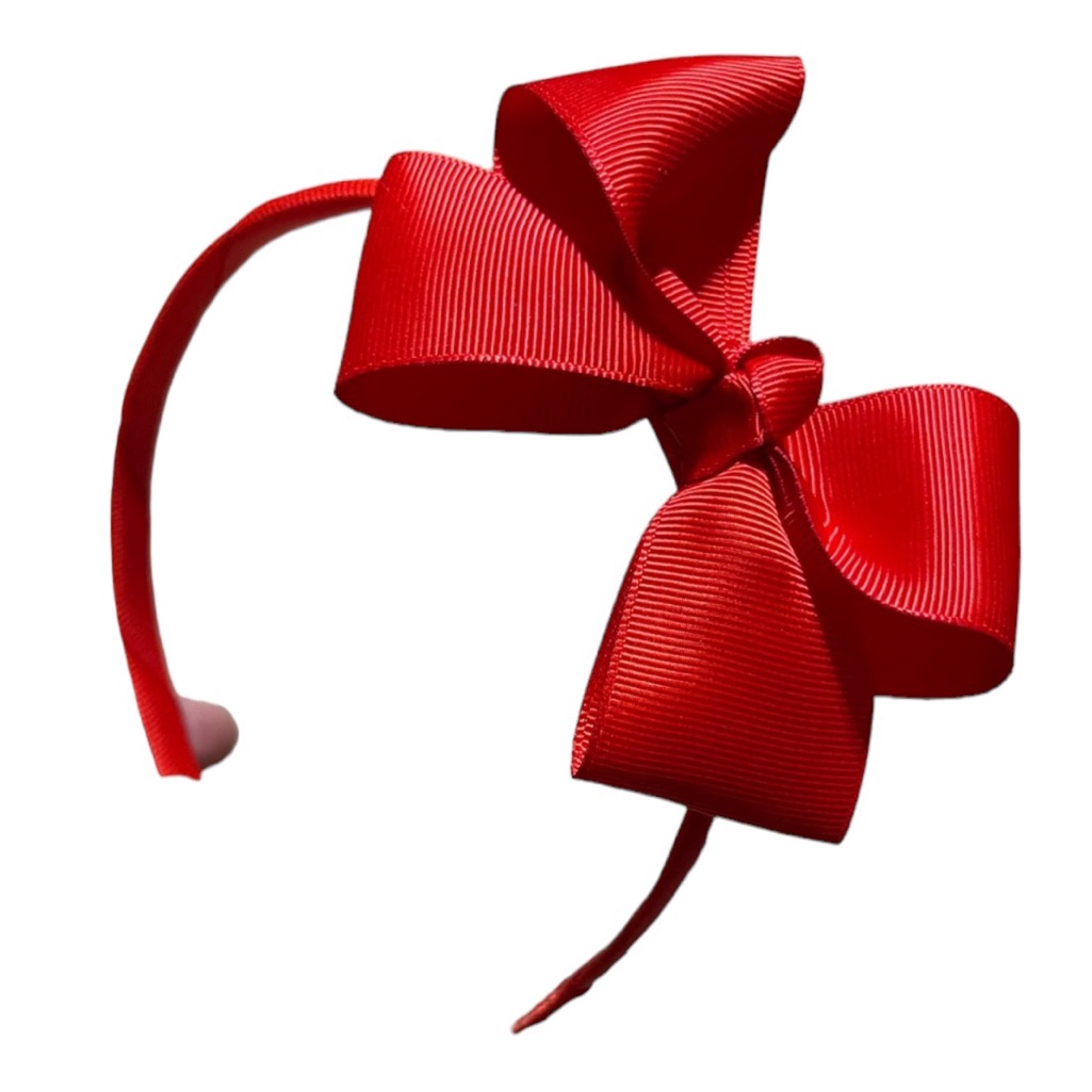 Valentine Red Bow Hair Band